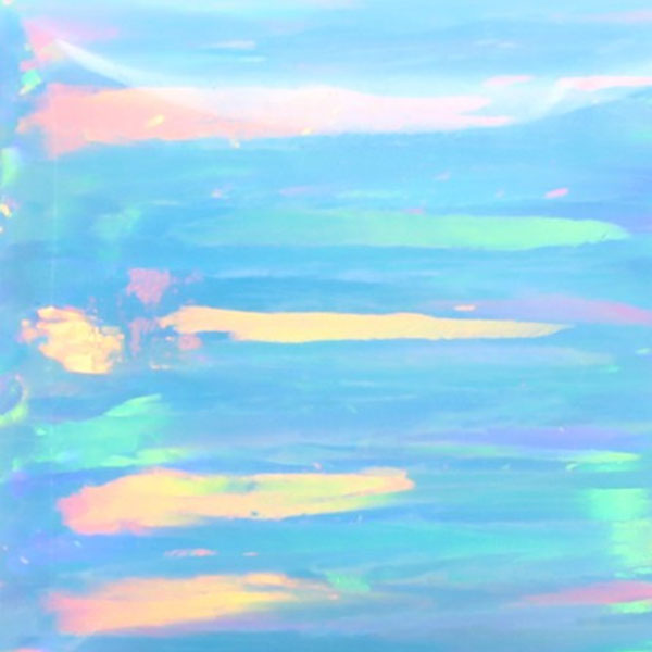 Synthetic Gemstones Bello Opal Striped Pattern, OP86-B Magic Lake