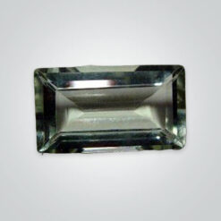 Natural Green Amethyst (Prasiolite), Baguette