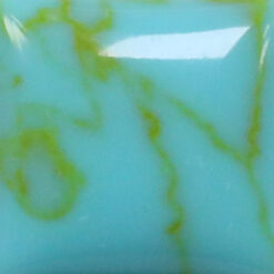 Lab Created Opal Blue with Yellow web BOPALW1