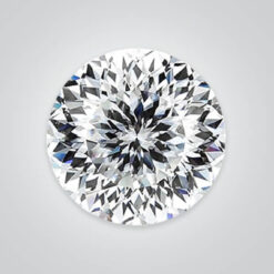 Lab Created Moissanite, Round Portuguese cut