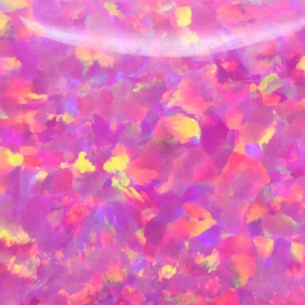 Synthetic Gemstones Bello Opal Dotted Pattern, OP22-A Rose Pink