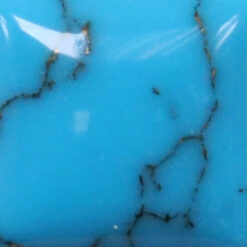 Synthetic Gemstones Blue Turquoise with Gold web STURGK1