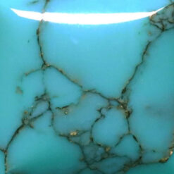Synthetic Gemstones Turquoise with Gold web STURGK2