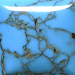 Synthetic Gemstones Turquoise with Gold web STURGK3