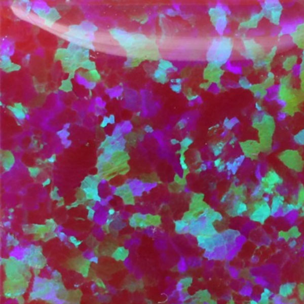 Lab Created Bello Opal Dotted Pattern, OP53-A Sleepy Violet