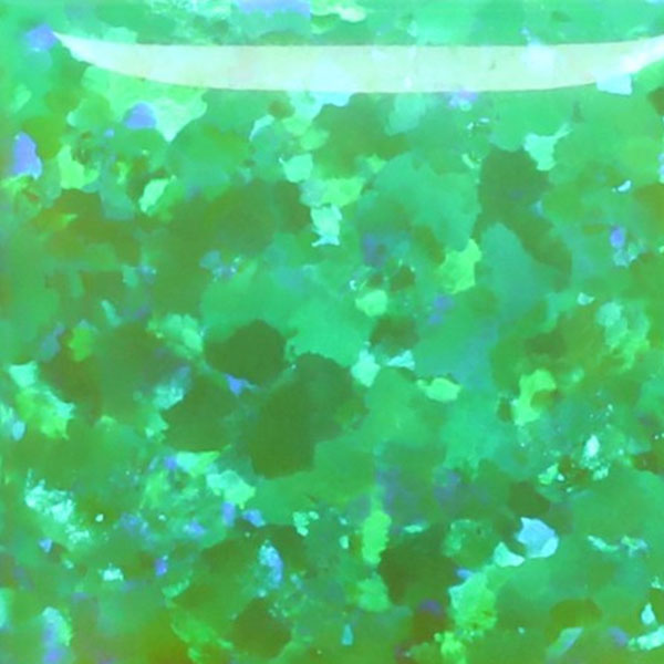 Synthetic Gemstones Bello Opal Dotted Pattern, OP56-A Honeydew