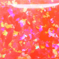 Lab Created Bello Opal Dotted Pattern, OP57-A Brink Pink