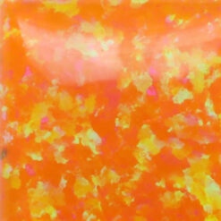 Lab Created Bello Opal Dotted Pattern, OP67-A Amber