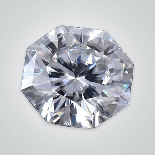 Lab Created Moissanite, Octagon
