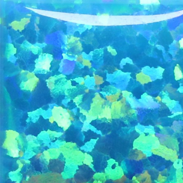 Lab Created Bello Opal Dotted Pattern, OP73-A Tiffany Blue