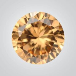 Cubic Zirconia, Champagne 6A Round