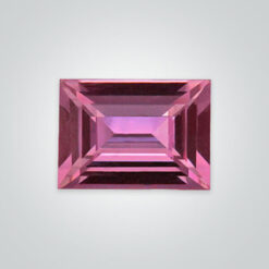 Natural Pink Sapphire, Baguette