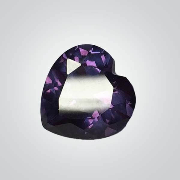 Lab Created Alexandrite# 46, Heart