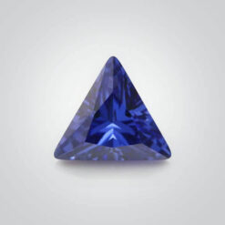 Hydrothermal/Pulled Czochralski Blue Sapphire, Triangle