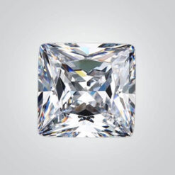 Cubic Zirconia White AAA, Square