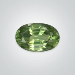 Natural Green Sapphire, Oval AA