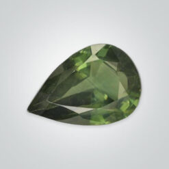 Natural Green Sapphire, Pear AA