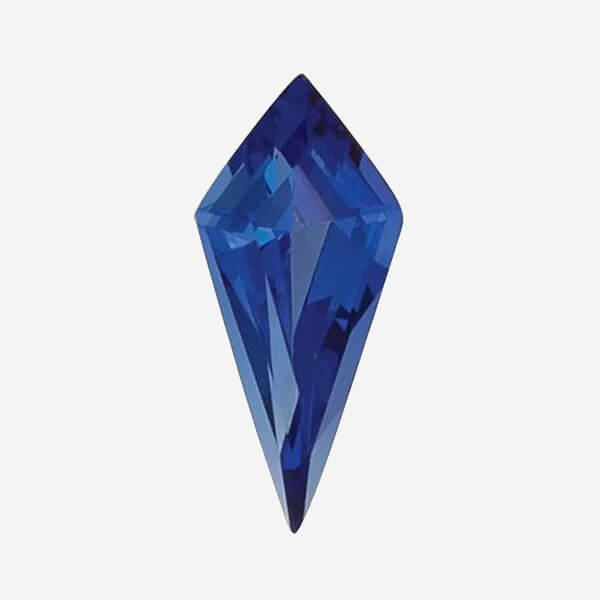 Synthetic Gemstones Blue Sapphire# 34 (Medium), Shield