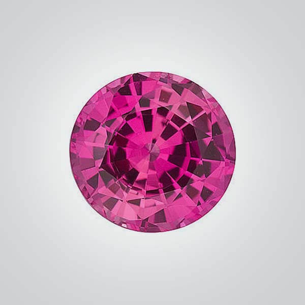Hydrothermal/Pulled Czochralski Pink Spinel, Round