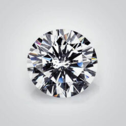 Cubic Zirconia White H&A, Round