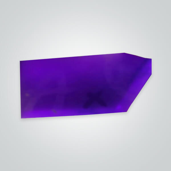 Lab Created Pulled Czochralski Violet Sapphire Rough