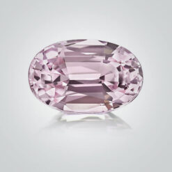 Synthetic Gemstones Pulled Czochralski Pink Morganite, Oval