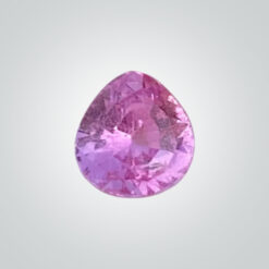 Lab Created Pulled Czochralski Pink Sapphire, Pear
