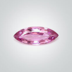 Lab Created Pulled Czochralski Pink Sapphire, Marquise