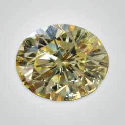 Lab Created Yellow Diamond, Round