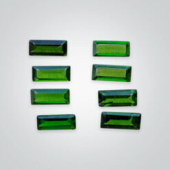 Natural Chrome Diopside, Baguette AAA