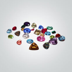 Cubic Zirconia Multi-Color Mixed Lot NormalColor, Mixed Shape