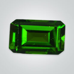 Natural Chrome Diopside, Octagon AAA