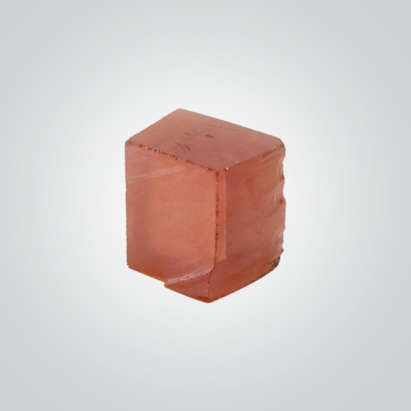 Lab Created Pulled Czochralski Orange Sapphire Rough