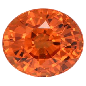 Pulled Czochralski Orange Sapphire