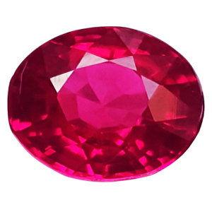 Pulled Czochralski Pinkish Ruby