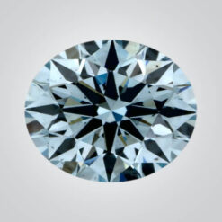 Lab Created Blue Diamond, Round