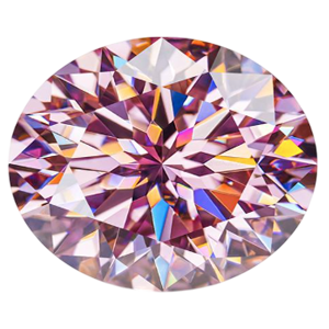 Light Pink Moissanite