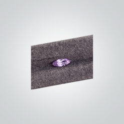 Synthetic Gemstones Pulled Czochralski Lavender Sapphire, Asscher