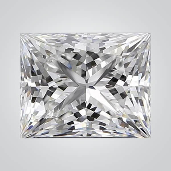 Lab Created Moissanite, Square AA