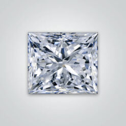 Lab Created Diamond, Square Princess (DEF Color, VS to VVS Clarity)