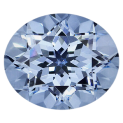 Pulled Czochralski Cornflower Blue Sapphire