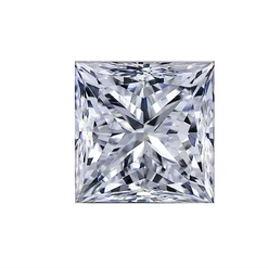 Synthetic Gemstones Moissanite, Square 6A