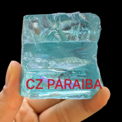 Cubic Zirconia Paraiba Rough