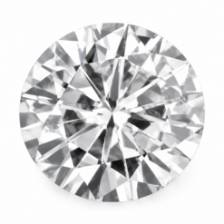 Lab Created Moissanite AA, Round DEF Color