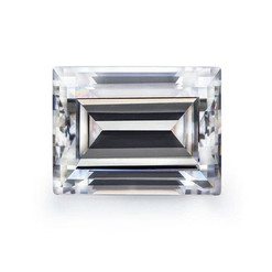 Lab Created Moissanite, Baguette AAA