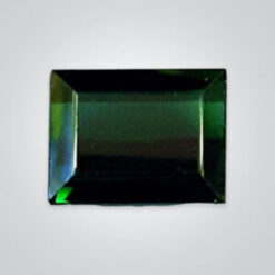 Lab Created Green Tourmaline# 152, Baguette