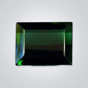 Lab Created Green Tourmaline# 152, Baguette