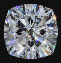 Synthetic Gemstones Moissanite, Cushion 6A
