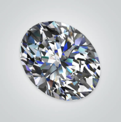 Synthetic Gemstones Moissanite, Oval 6A