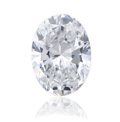 Synthetic Gemstones Moissanite, Oval AA